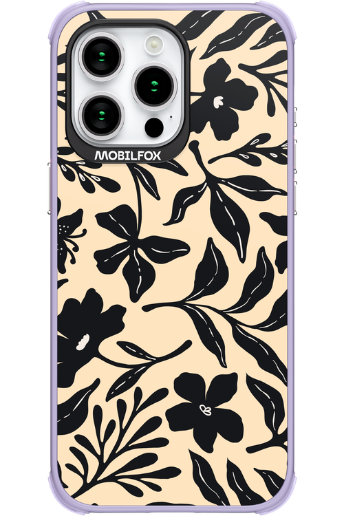 Black Flowers 2.0 - Apple iPhone 15 Pro Max