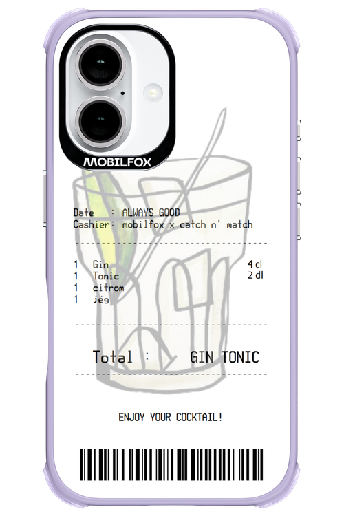 gin tonic - Apple iPhone 16