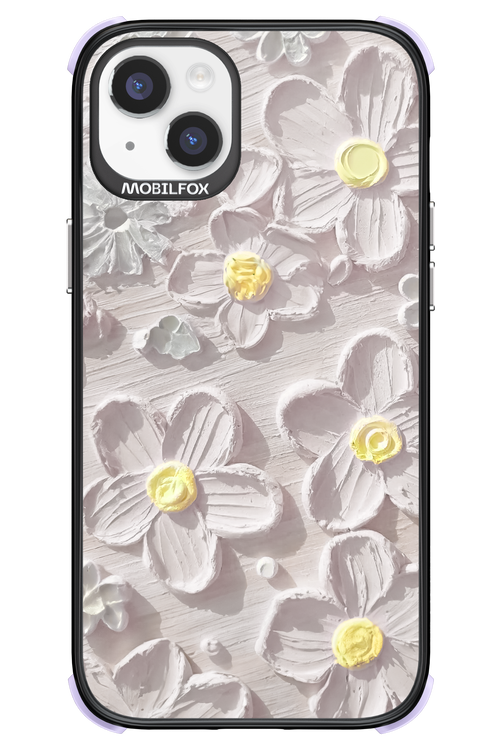 White Flowers 2.0 - Apple iPhone 14 Plus