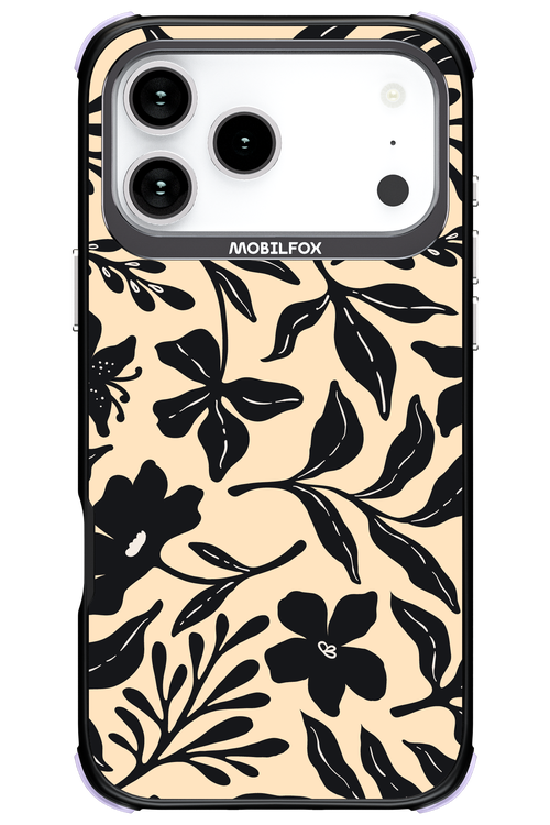 Black Flowers 2.0 - Apple iPhone 17 Pro Max
