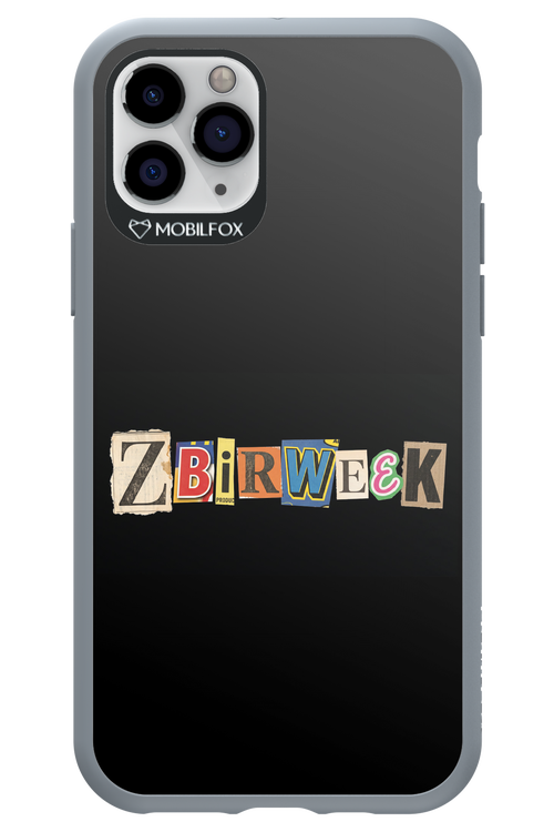 Zbirweek (black) 2.0 - Apple iPhone 11 Pro