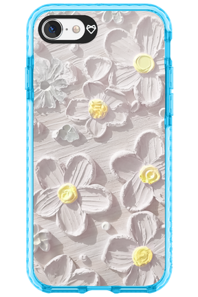 White Flowers - Apple iPhone 7