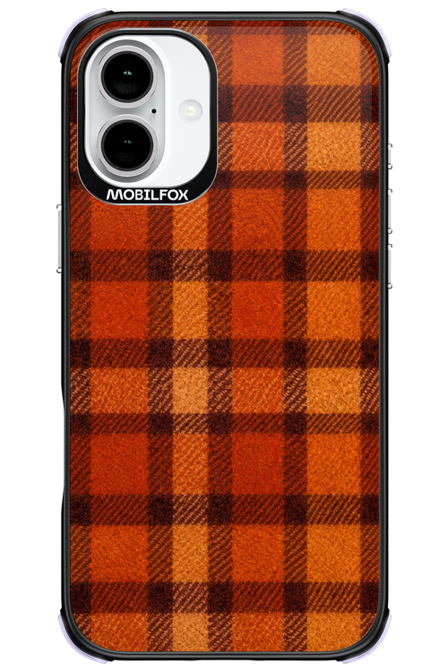 Checked scarf 2.0 - Apple iPhone 16 Plus