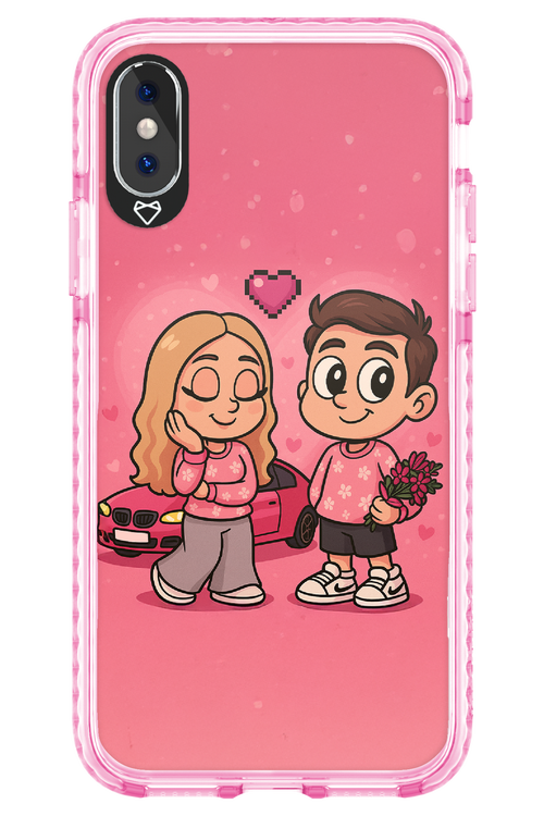 Pink Amour 2.0 - Apple iPhone XS