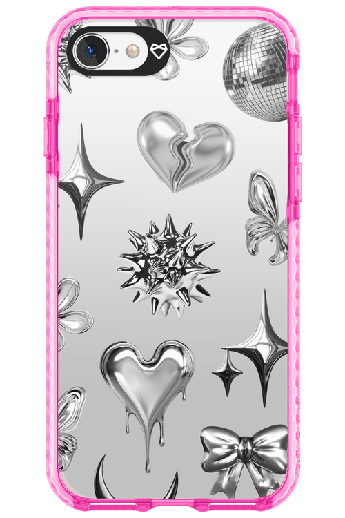 Silver Zone Transparent - Apple iPhone 7