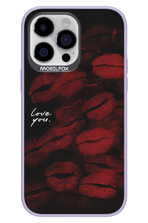 LOVE U BLACK 2.0 - Apple iPhone 14 Pro Max