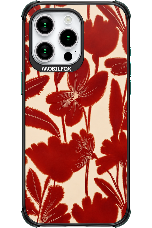 Burgundy Flowers 2.0 - Apple iPhone 15 Pro Max