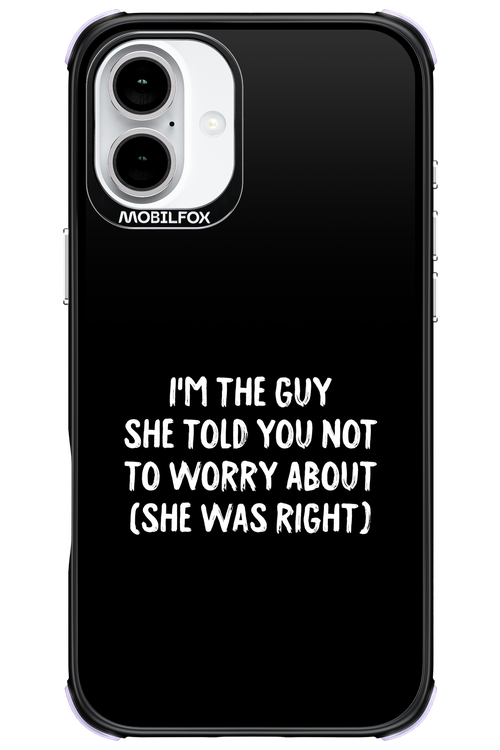 She was right 2.0 - Apple iPhone 16 Plus