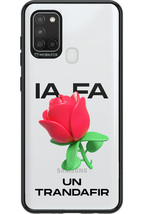IA Rose Transparent - Samsung Galaxy A21 S