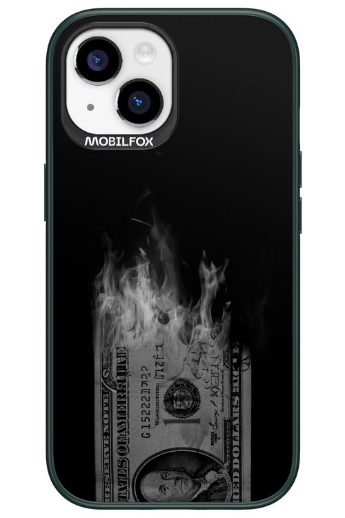 Money Burn B&W 2.0 - Apple iPhone 15