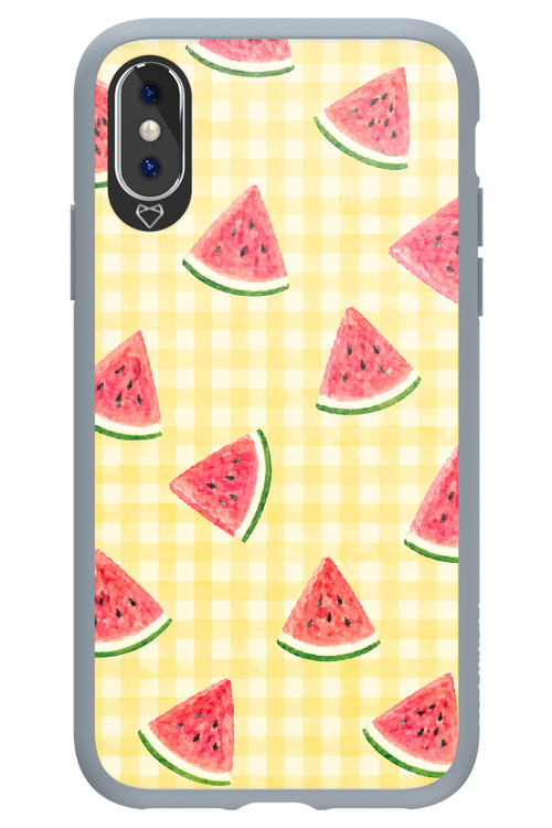 Vintage Watermelon 2.0 - Apple iPhone X