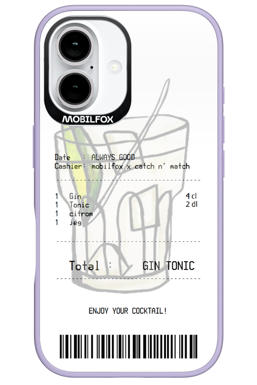 gin tonic - Apple iPhone 16