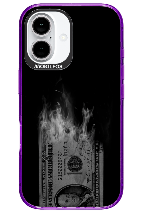 Money Burn B&W 2.0 - Apple iPhone 16
