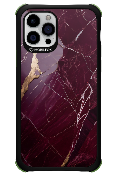 Burgundy Marble 2.0 - Apple iPhone 12 Pro