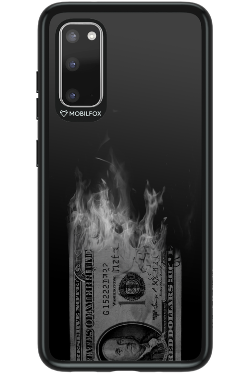 Money Burn B&W 2.0 - Samsung Galaxy S20