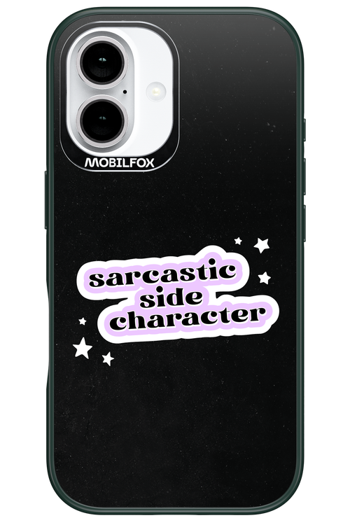 Sarcastic Black - Apple iPhone 16