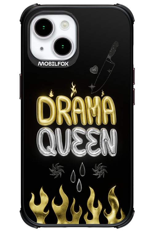 Drama Queen Black - Apple iPhone 15