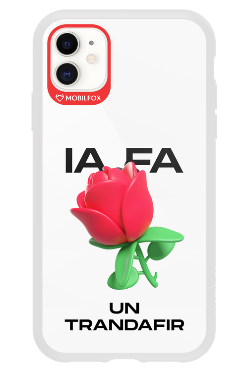 IA Rose Transparent - Apple iPhone 11