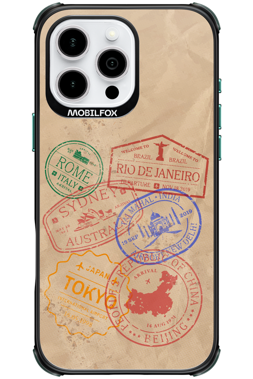 Travel Stamps 2.0 - Apple iPhone 16 Pro Max