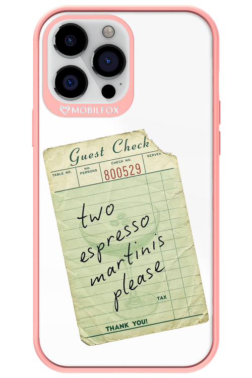 Espresso Martini 2.0 - Apple iPhone 13 Pro Max