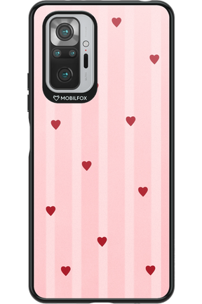 Red Little Hearts 2.0 - Xiaomi Redmi Note 10S