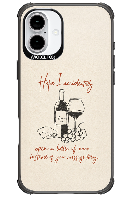 Bottle of wine 2.0 - Apple iPhone 16 Plus