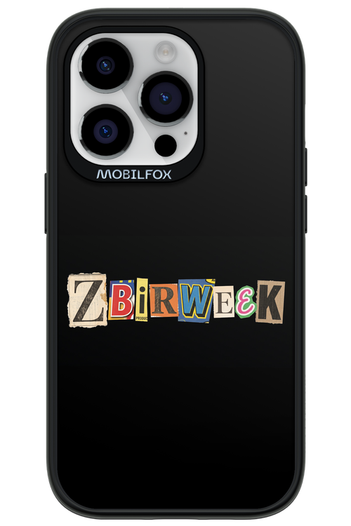 Zbirweek (black) 2.0 - Apple iPhone 14 Pro