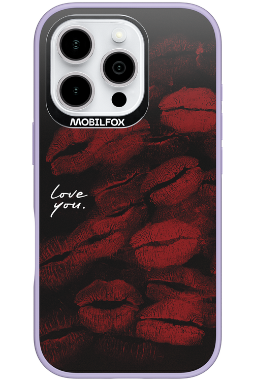 LOVE U BLACK 2.0 - Apple iPhone 16 Pro