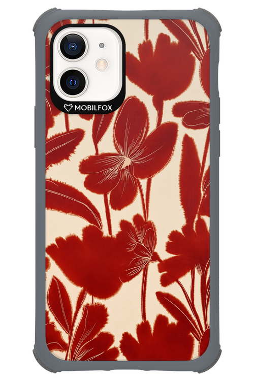 Burgundy Flowers 2.0 - Apple iPhone 12