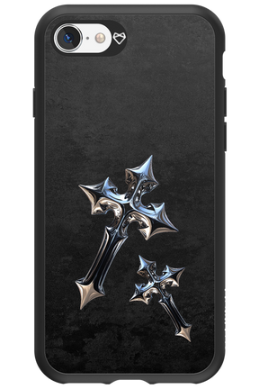 Chrome Crosses 2.0 - Apple iPhone SE 2022