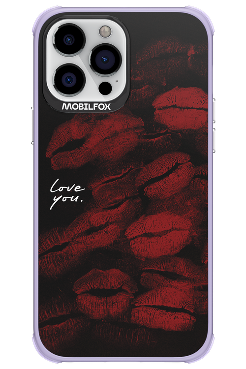 LOVE U BLACK 2.0 - Apple iPhone 13 Pro Max