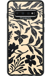 Black Flowers 2.0 - Samsung Galaxy S10+