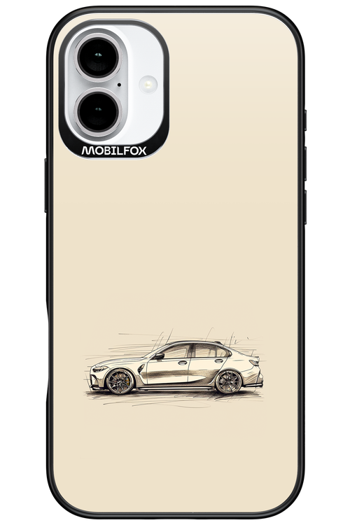 Sketch Car 2.0 - Apple iPhone 16 Plus