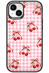 Pink Cherry Checked 2.0 - Apple iPhone 15 Plus
