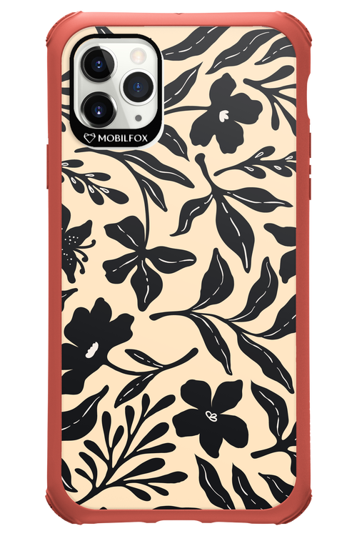Black Flowers 2.0 - Apple iPhone 11 Pro Max