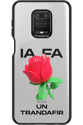 IA Rose Transparent - Xiaomi Redmi Note 9 Pro