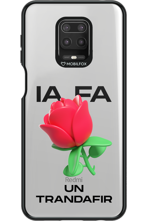 IA Rose Transparent - Xiaomi Redmi Note 9 Pro