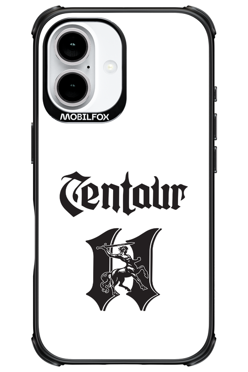 Centaur Logo White 2.0 - Apple iPhone 16