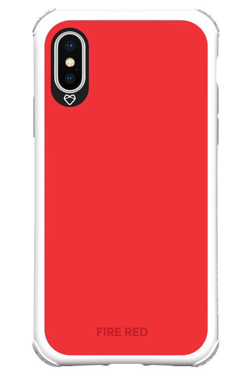 Fire red - Apple iPhone X