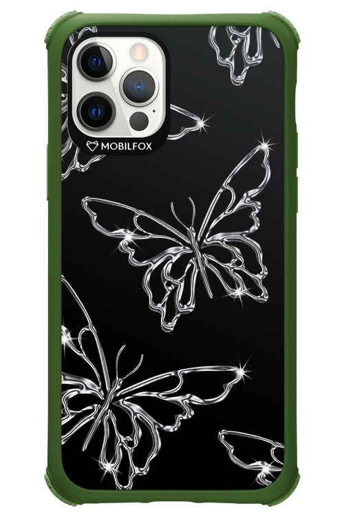 Silver Butterfly 2.0 - Apple iPhone 12 Pro
