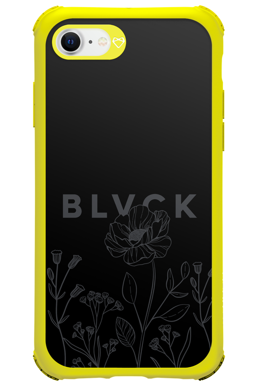 Black Flowers - Apple iPhone SE 2022