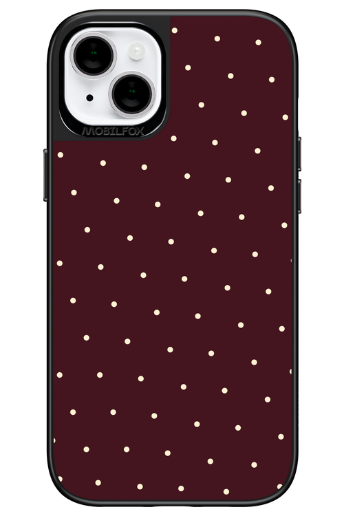 Burgundy Polka 2.0 - Apple iPhone 14 Plus