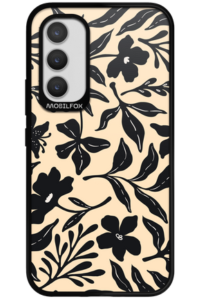 Black Flowers 2.0 - Samsung Galaxy A34