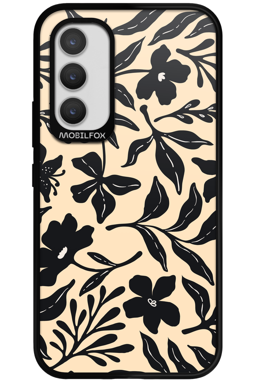 Black Flowers 2.0 - Samsung Galaxy A34