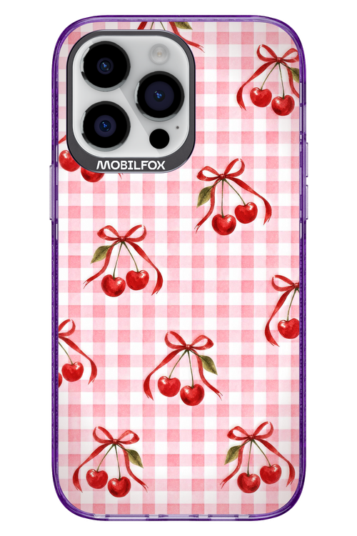 Pink Cherry Checked 2.0 - Apple iPhone 14 Pro Max