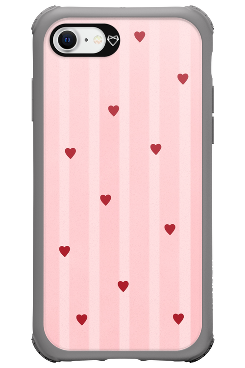 Red Little Hearts 2.0 - Apple iPhone 8