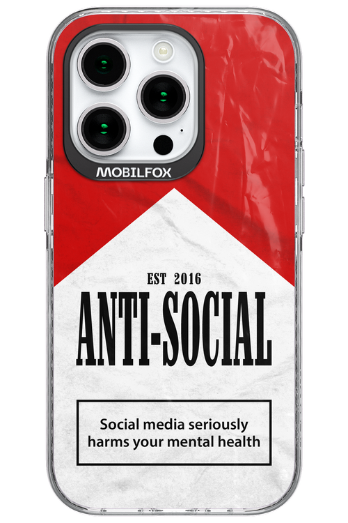 ANTI-SOCIAL II 2.0 - Apple iPhone 15 Pro