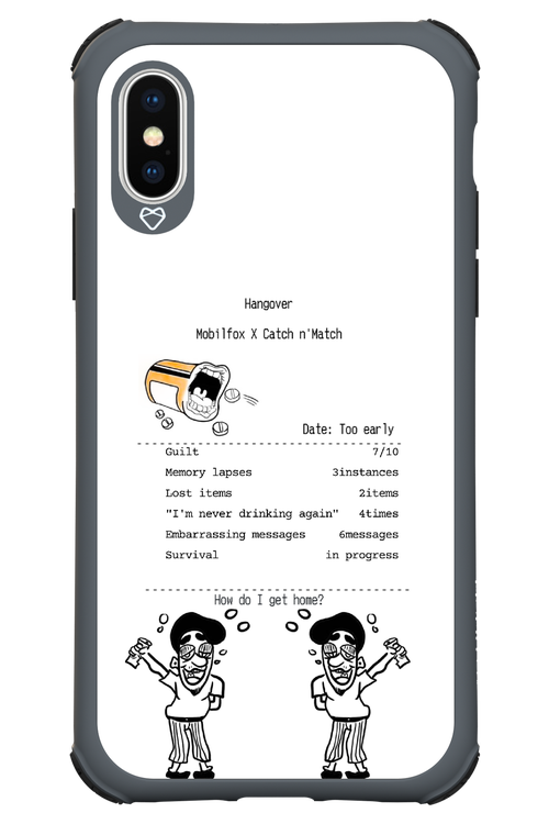 hangover - Apple iPhone X