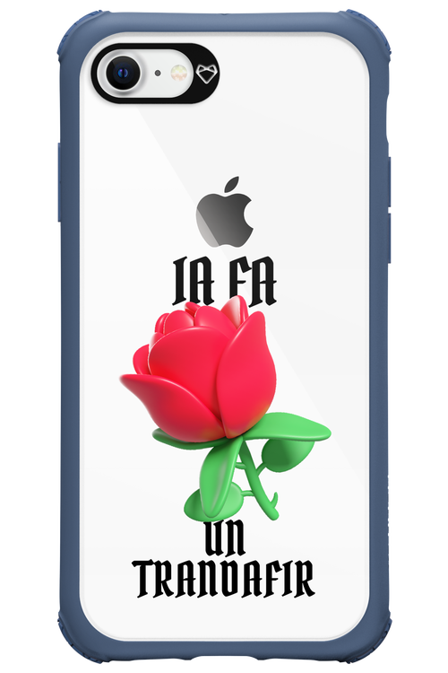 Rose Transparent - Apple iPhone 8