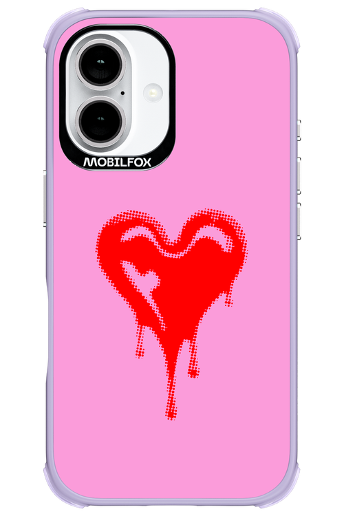 Heart Pink - Apple iPhone 16